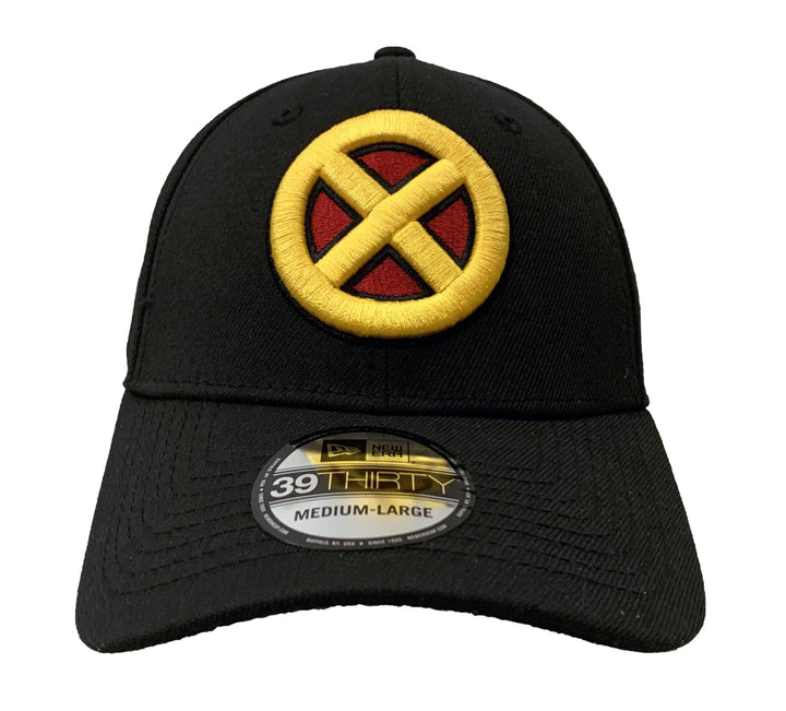New Era Marvel X - Men Symbol Black 39Thirty Fitted Hat S/M - Fundom