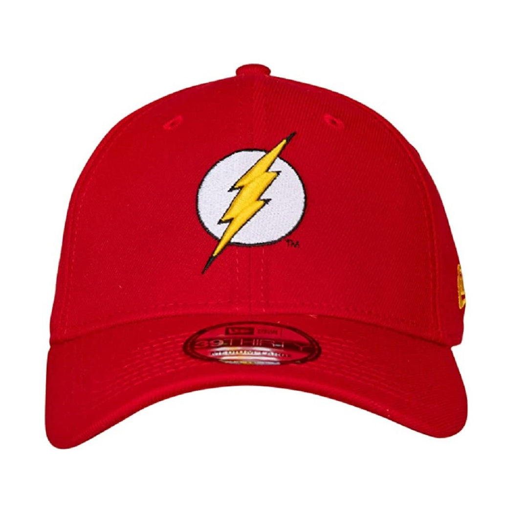 New Era The Flash Classic Symbol Color Block 39Thirty Fitted Hat Cap Large/X - Large - Fundom