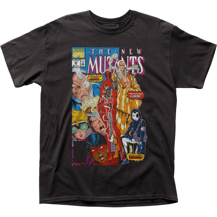 New Mutants Deadpool Introducing Deadpool Marvel Comics Adult T-Shirt - Fundom