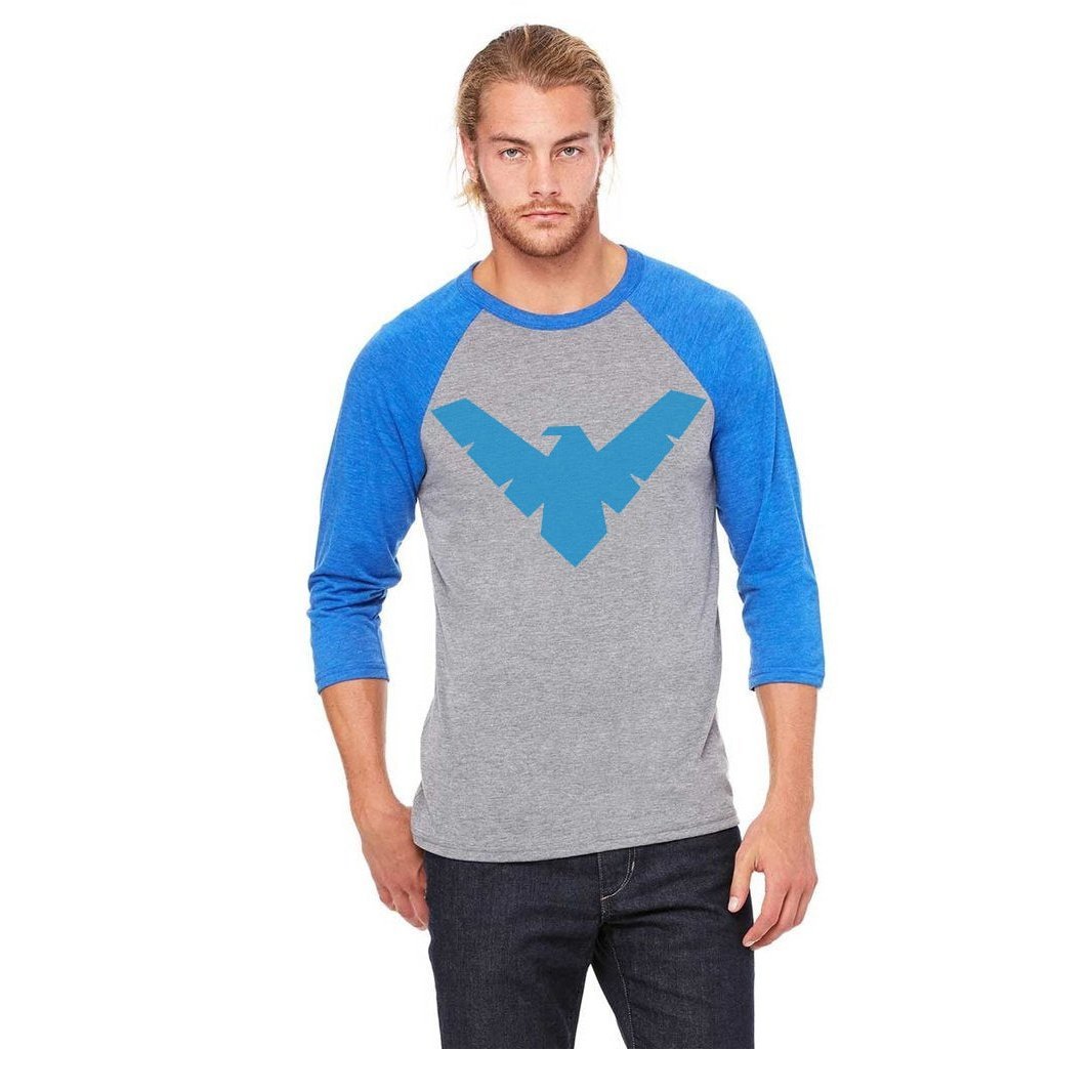 Nightwing Symbol DC Comics Baseball T-Shirt - Fundom