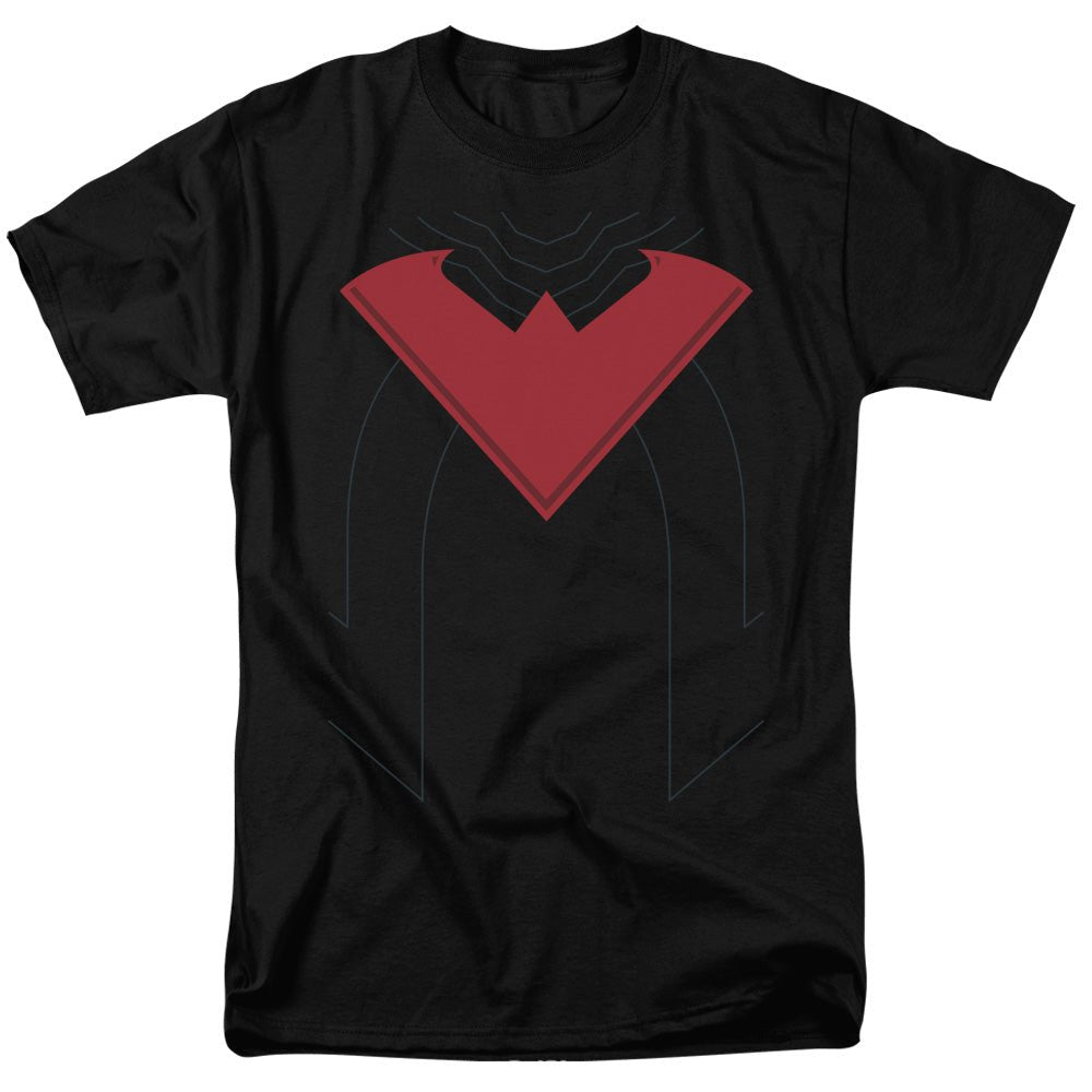 Nightwing Symbol Red New 52 Batman DC Comics Adult T-Shirt - Fundom