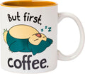 Nintendo Pokemon Snorlax But First Coffee Mug 20 Ounces - Fundom