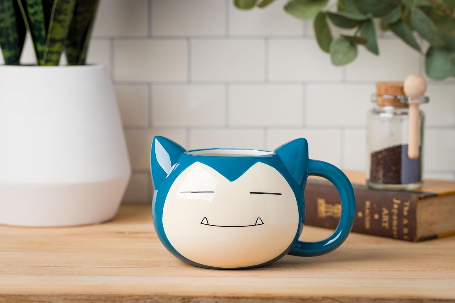 Nintendo Pokemon Snorlax Face Ceramic 3D Sculpted Mug 20 Ounces - Fundom