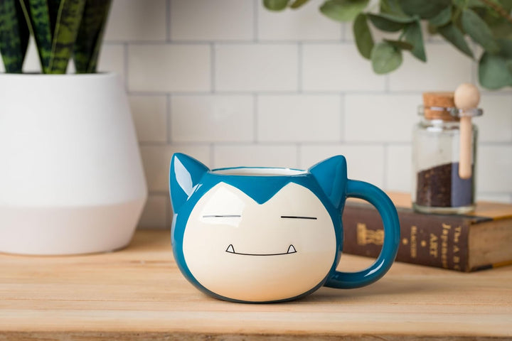 Nintendo Pokemon Snorlax Face Ceramic 3D Sculpted Mug 20 Ounces - Fundom