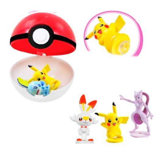 Nintendo Pokemon Suction Figure Monster Ball Gacha Blind Box - Fundom