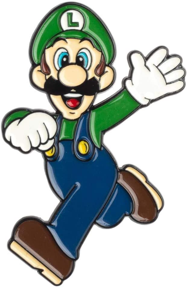 Nintendo Super Mario 3" Hello Luigi Lapel Pin - Fundom