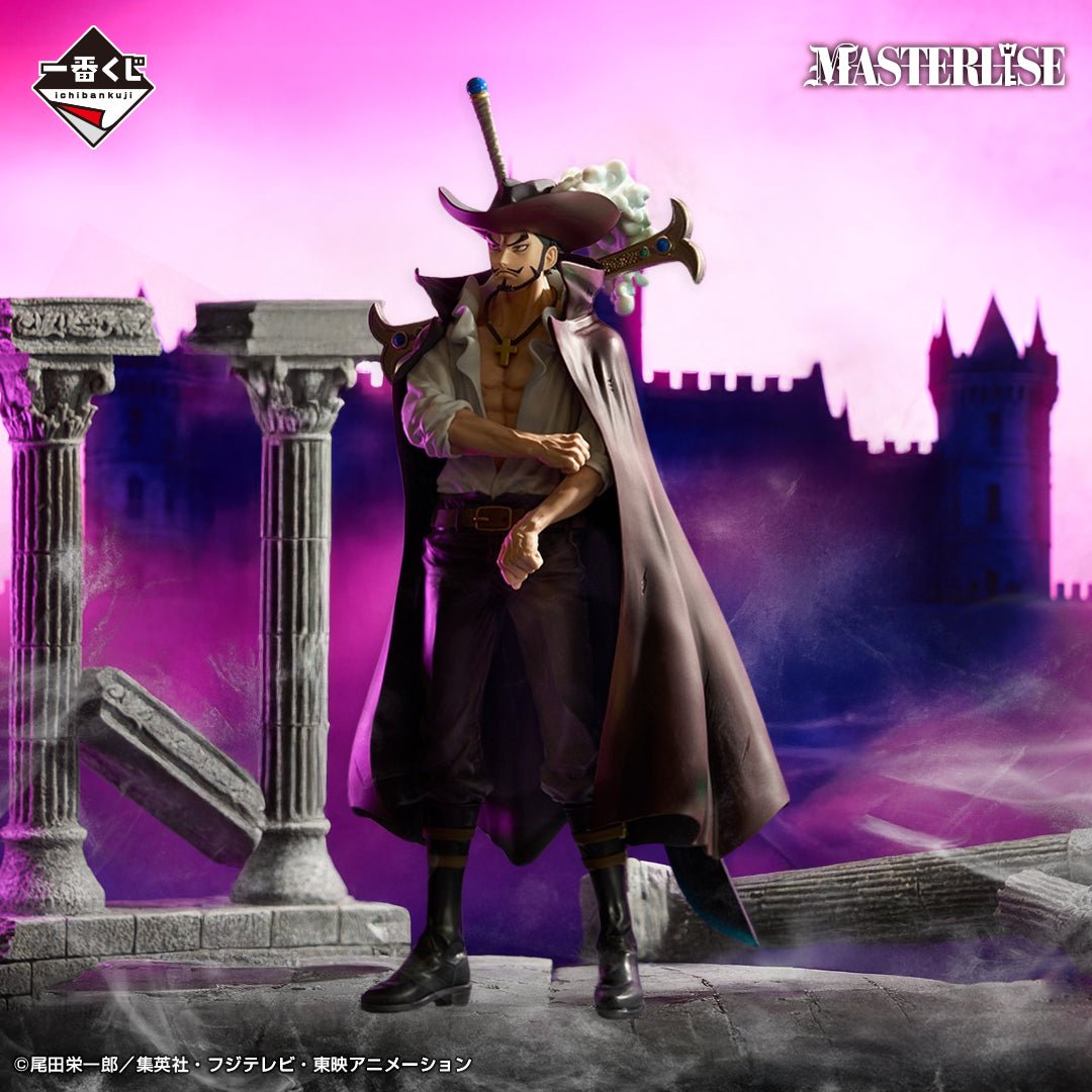 One Piece - Dracule Mihawk Beyond the Trials Version Bandai Masterlise ICHIBANSHO Figure - Fundom