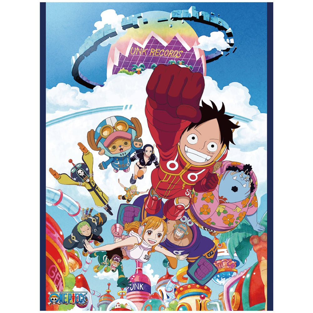 One Piece - Future Island Egghead Group Characters Throw Blanket 46 x 60 inches - Fundom