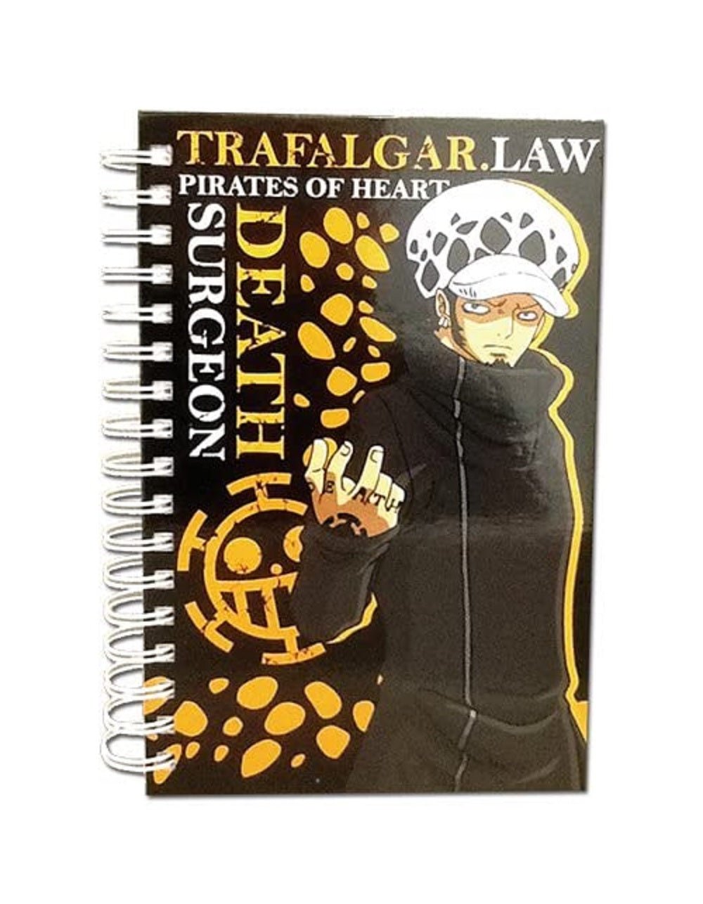 One Piece Law Anime Law Hardcover Spiral Notebook - Fundom