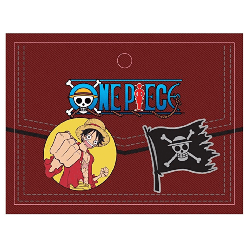 One Piece Luffy and Flag 2 - Pack Enamel Pins - Fundom