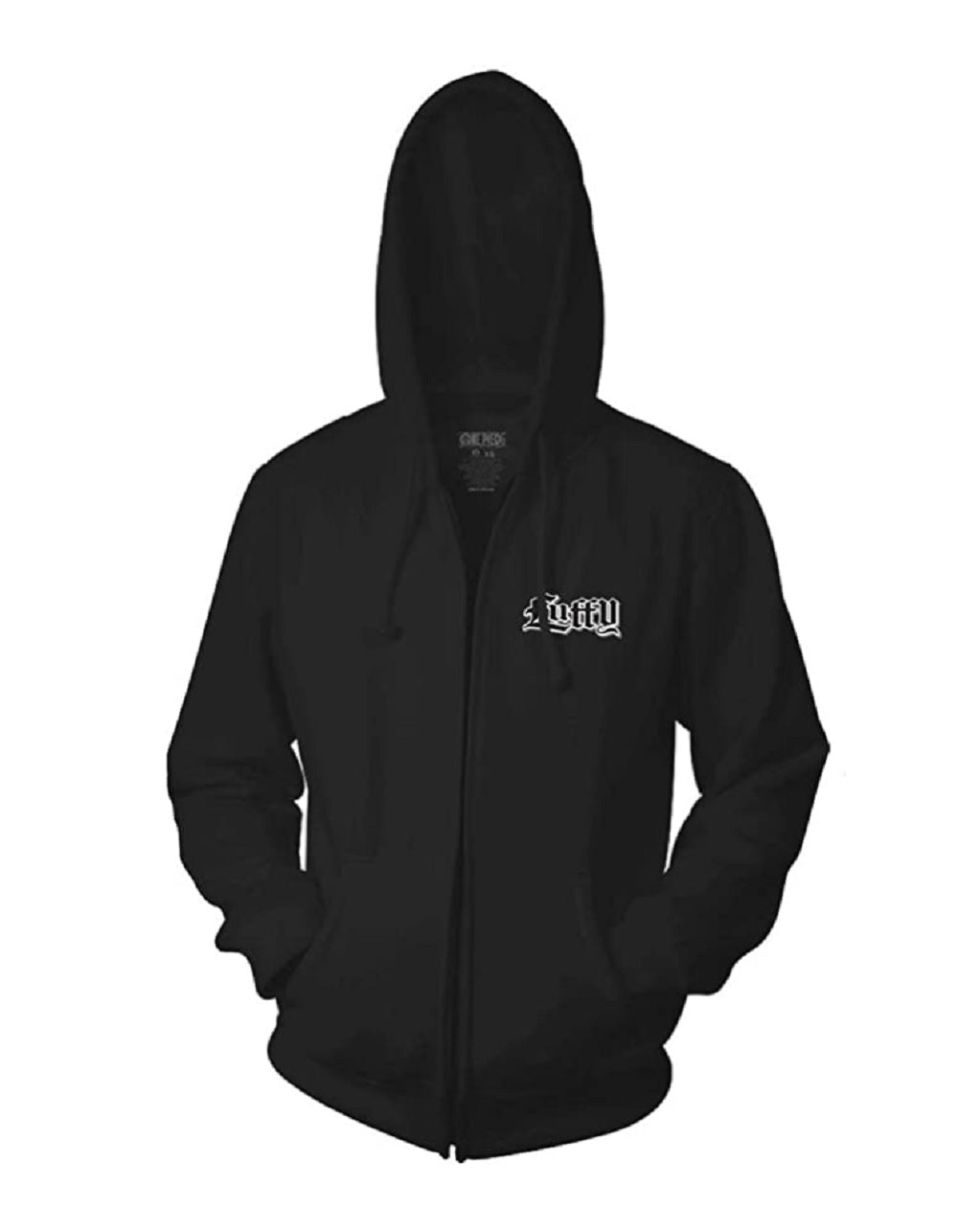 One Piece Luffy Straw Hat Anime Adult Fleece Zip Hoodie - Fundom