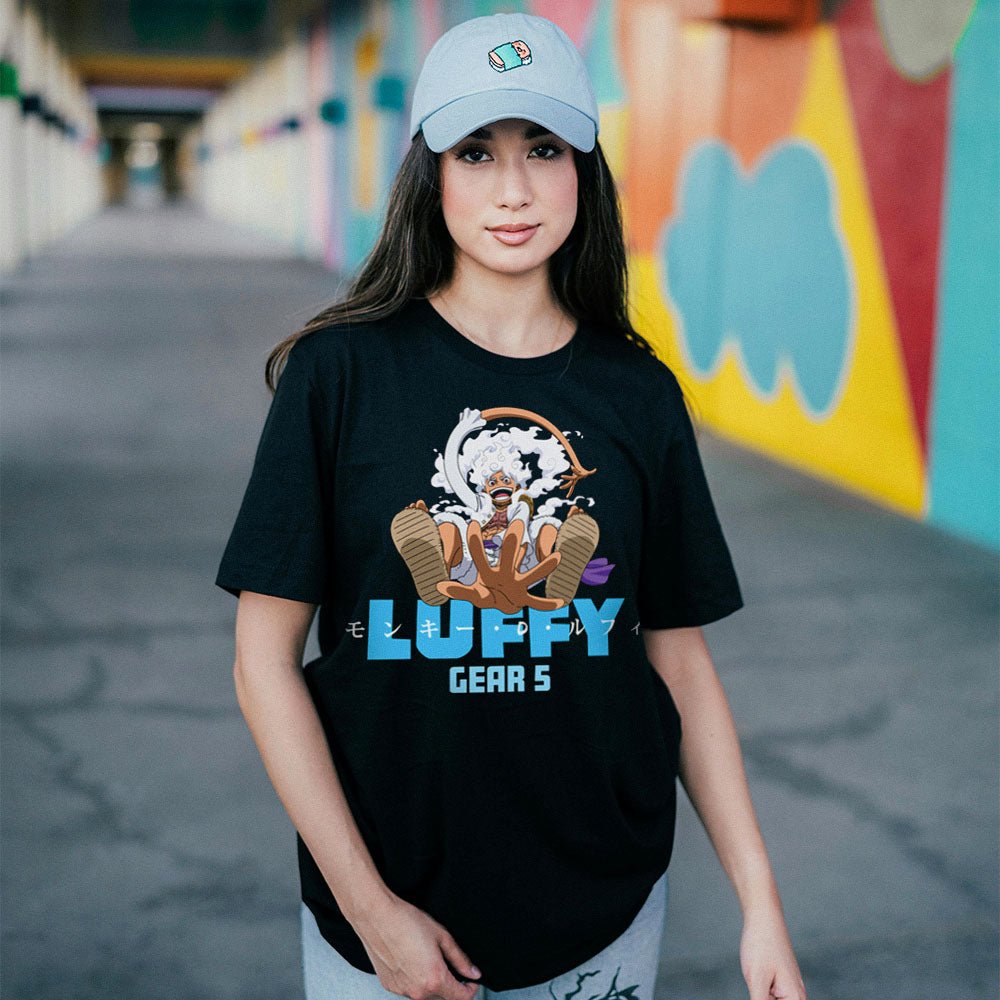 One Piece - Monkey D. Luffy 5 Gear Kanji - Men's Adult T-Shirt - Fundom