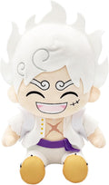 One Piece - Monkey D. Luffy Gear 5 Laugh Sitting Pose Plush 12" - Great Eastern Entertainment - Fundom