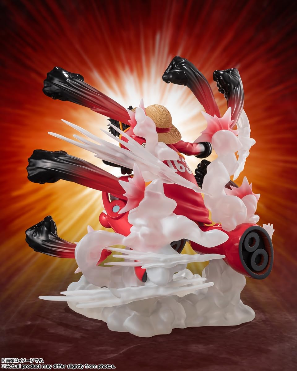 One Piece - Monkey D. Luffy Gum - Gum Hawk Gatling Extra Battle TAMASHII NATIONS FiguartsZERO Figure - Fundom