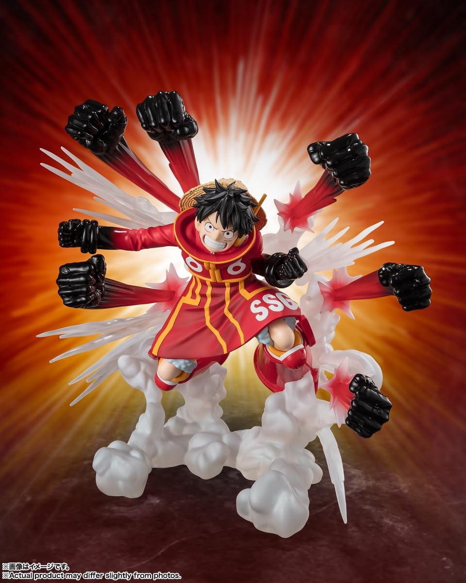 One Piece - Monkey D. Luffy Gum - Gum Hawk Gatling Extra Battle TAMASHII NATIONS FiguartsZERO Figure - Fundom