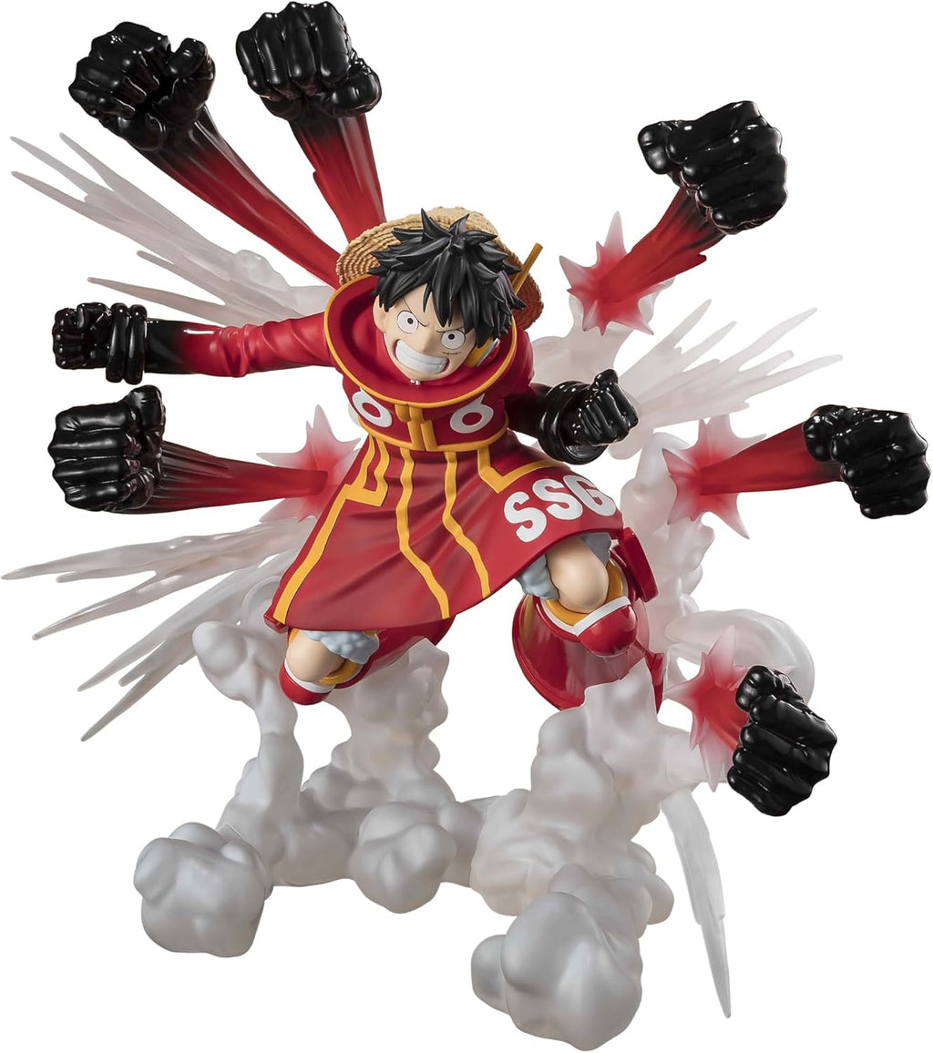 One Piece - Monkey D. Luffy Gum - Gum Hawk Gatling Extra Battle TAMASHII NATIONS FiguartsZERO Figure - Fundom