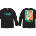 One Piece - Nami Cat Burglar Rectangle Adult Long Sleeve T-Shirt - Black - Officially Licensed - Fundom