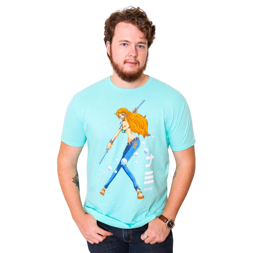 One Piece Nami Pose Anime Adult T-Shirt - Fundom