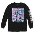 One Piece - Purple and Blue Group Adult Long Sleeve T-Shirt - Black - Officially Licensed - Fundom