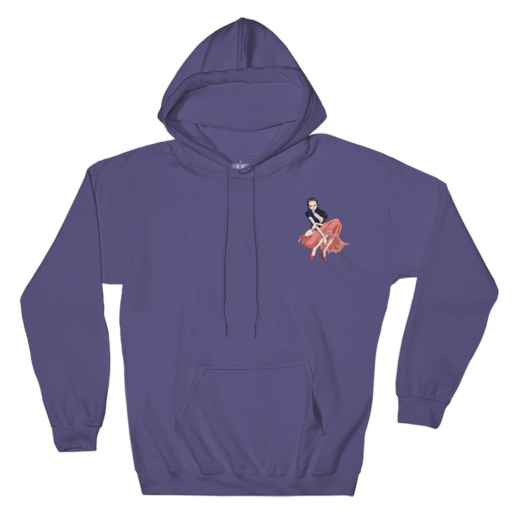 One Piece Robin Devil Child With Back Print Officially Licensed Adult Hoodie - Fundom