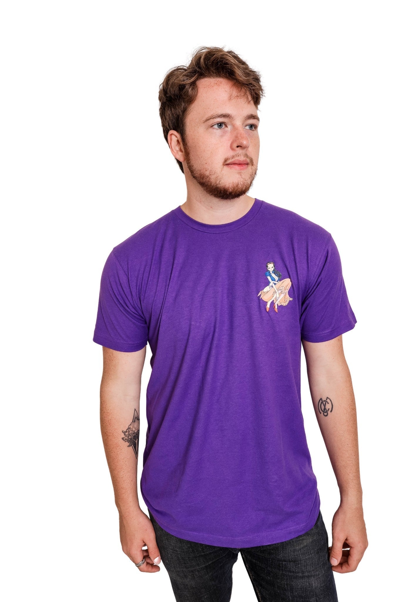 One Piece Robin Devil Child With Back Print Officially Licensed Adult T-Shirt - Fundom