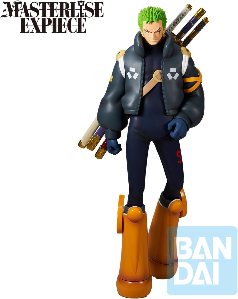 One Piece - Roronoa Zoro Egghead Masterlise Bandai Spirits Figure - Fundom