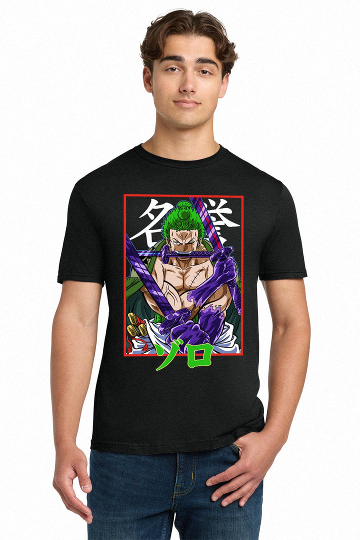 One Piece Roronoa Zoro Enma Power Adult Unisex T-Shirt - Fundom