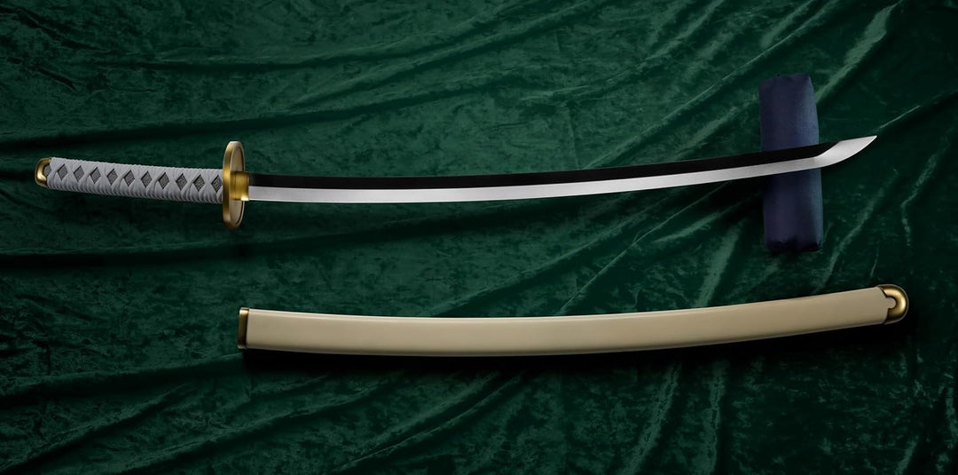 One Piece - Roronoa Zoro Three Sword Style Set - Wado Ichimonji, Sandai Kitetsu, Enma - Bandai PROPLICA TAMASHII NATIONS - Fundom