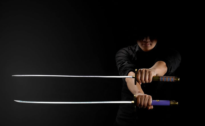 One Piece - Roronoa Zoro Three Sword Style Set - Wado Ichimonji, Sandai Kitetsu, Enma - Bandai PROPLICA TAMASHII NATIONS - Fundom