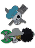One Piece Sanji & Usopp Skull Enamel Pin Set Great Eastern Entertainment - Fundom