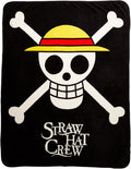 One Piece - Straw Hat Crew Pirates Sublimation Throw Blanket 45in. By 60in. - Fundom