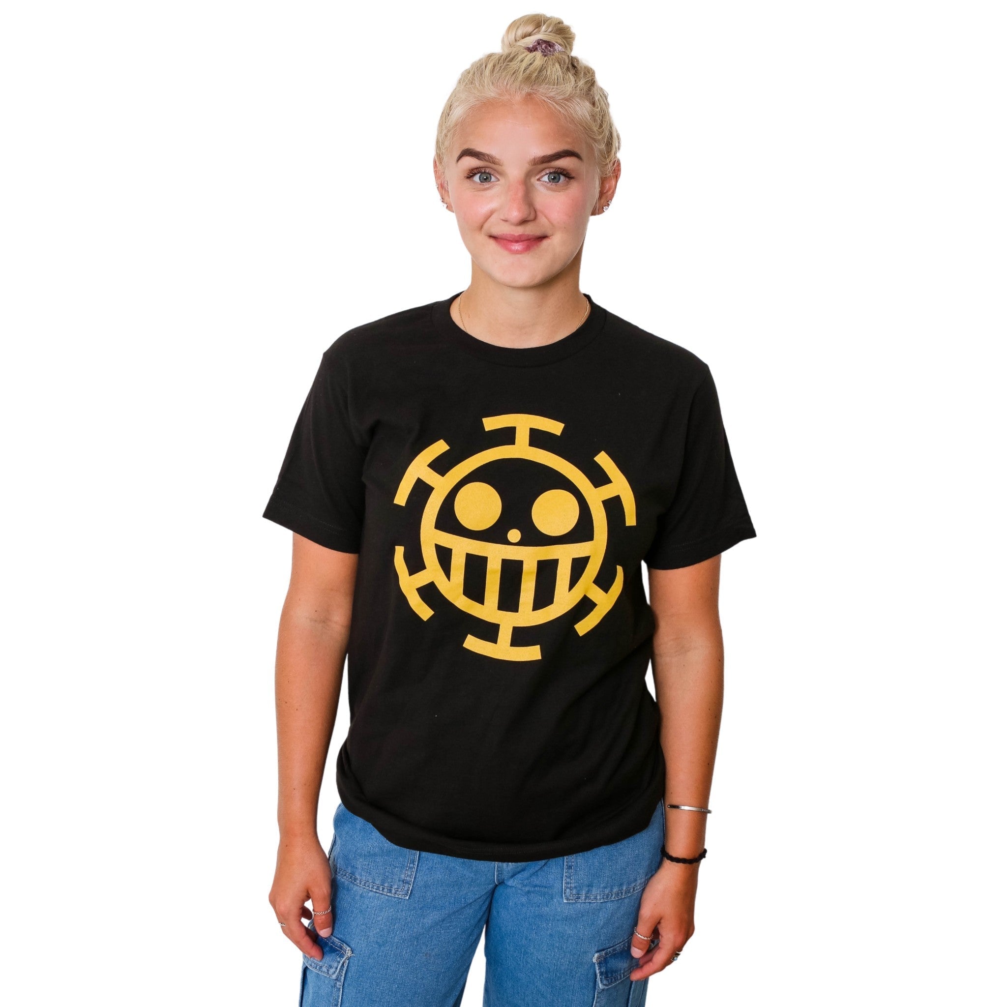 One Piece Trafalgar Law Pirate Symbol Anime Adult T-Shirt - Fundom