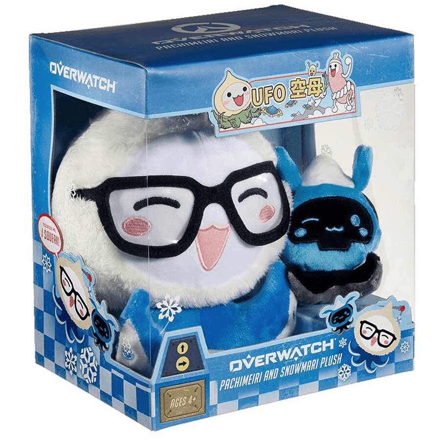 Overwatch Pachimeiri & Snowmari UFO Plush Doll Blizzard - Fundom