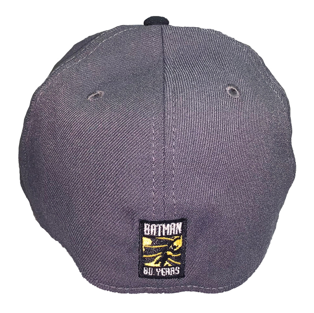 New Era 39THIRTY Fitted Hat DC Comics Batman Rebirth Logo 80th Size S/M