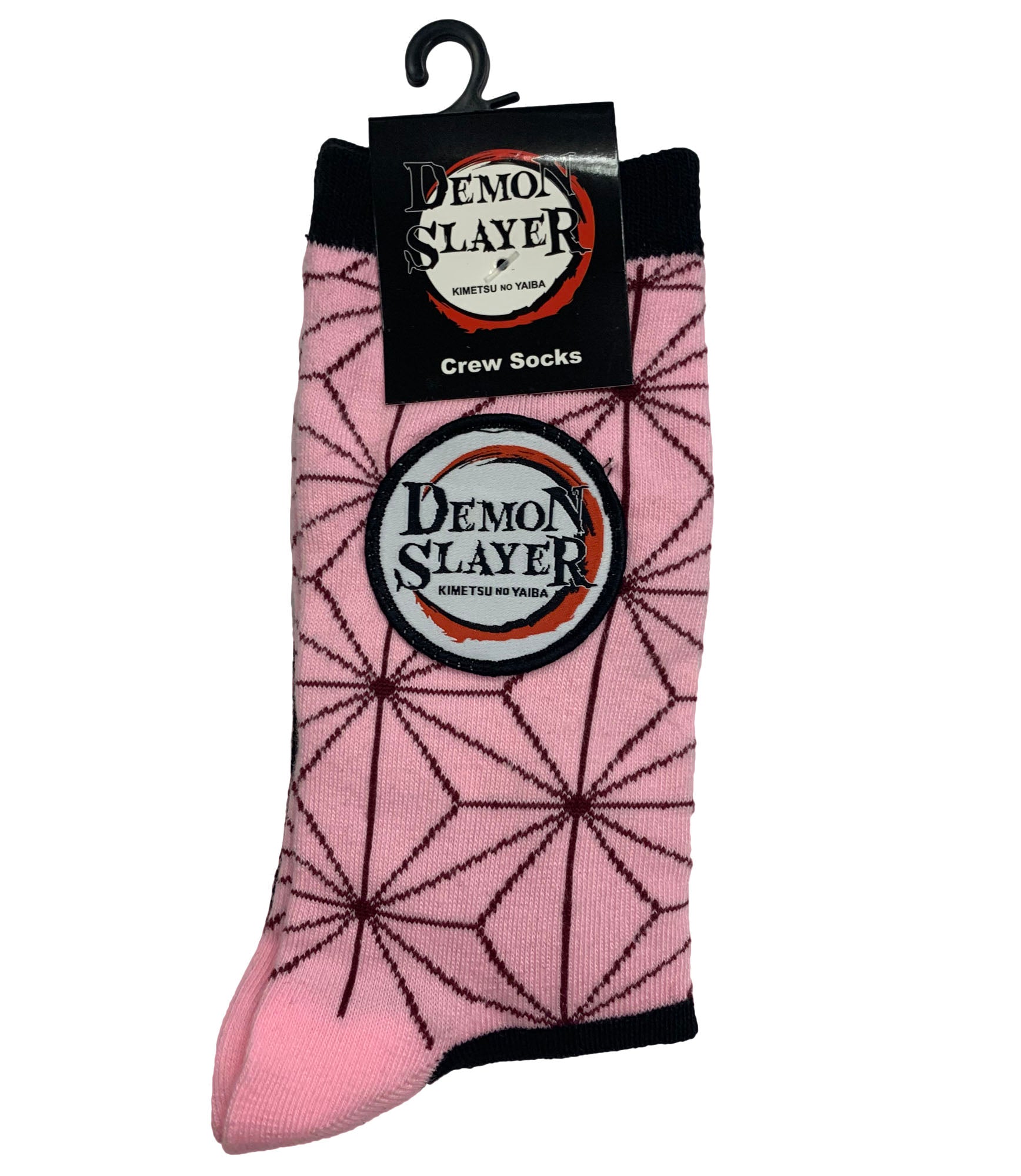 Demon Slayer Nezuko Character Pattern Anime Crew Socks