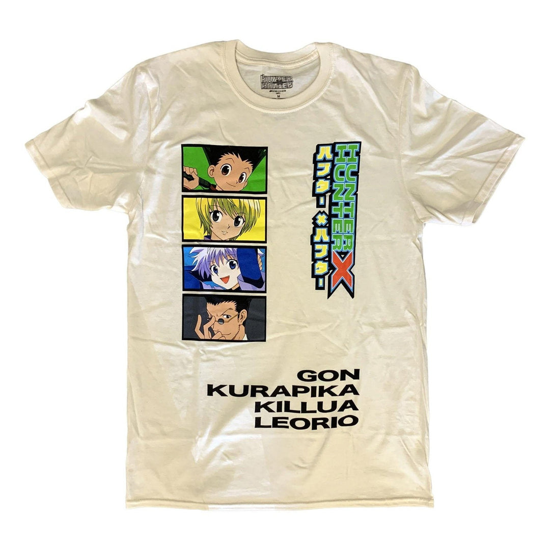 Hunter X Hunter Gon Kurapika Killua Hisoka Logo Anime Adult T-Shirt