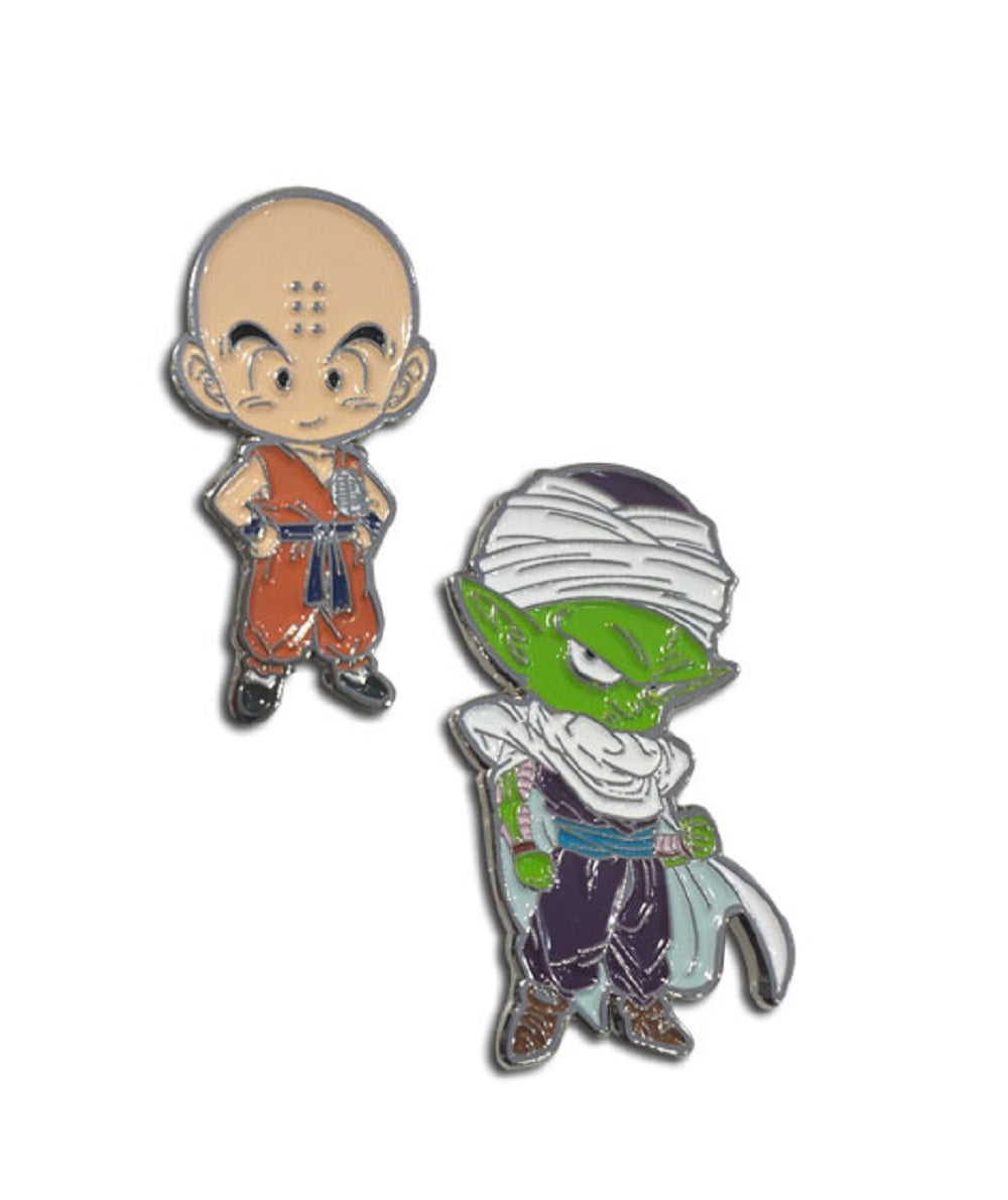Dragon Ball Super Krillin and Piccolo Enamel Pin Set (2 piece)