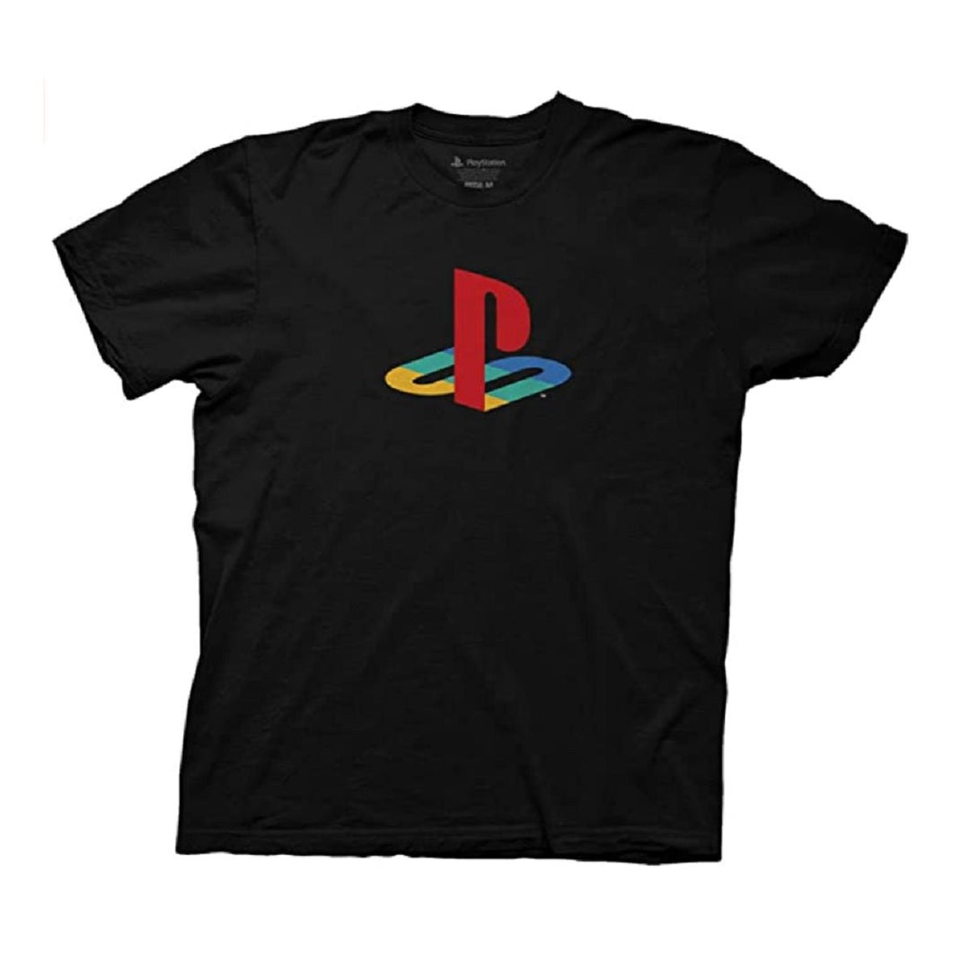 Playstation Sony Playstation Logo Gamer Adult T-Shirt - Fundom