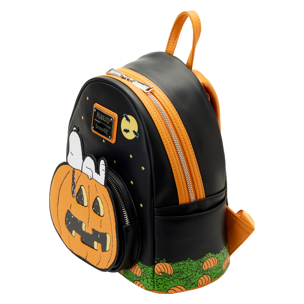 Loungefly Peanuts Great Pumpkin Snoopy Mini Backpack Bag Purse