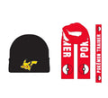 Pokemon Pikachu Pokeball Winter Hat and Scarf Fan Combo - Fundom
