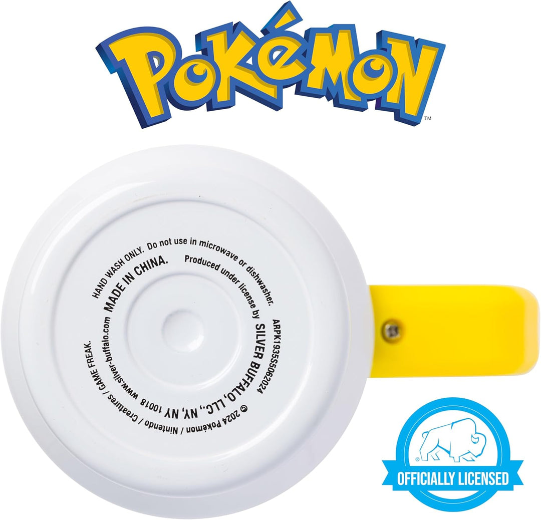 Pokemon Pikachu Stainless Steel Tumbler with Handle Fits in Standard Cup Holder 40 Ounces - Fundom