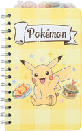 Pokemon - Pikachu, Yamper, Piplup, and Eevee 8in by 5in Spiral Tabbed Notebook - Fundom