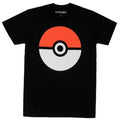 Pokemon Poke Ball Logo Pokeball Anime Adult T-Shirt - Fundom