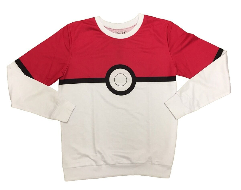 Pokemon Pokeball Adult Sublimated Sweatshirt - Fundom