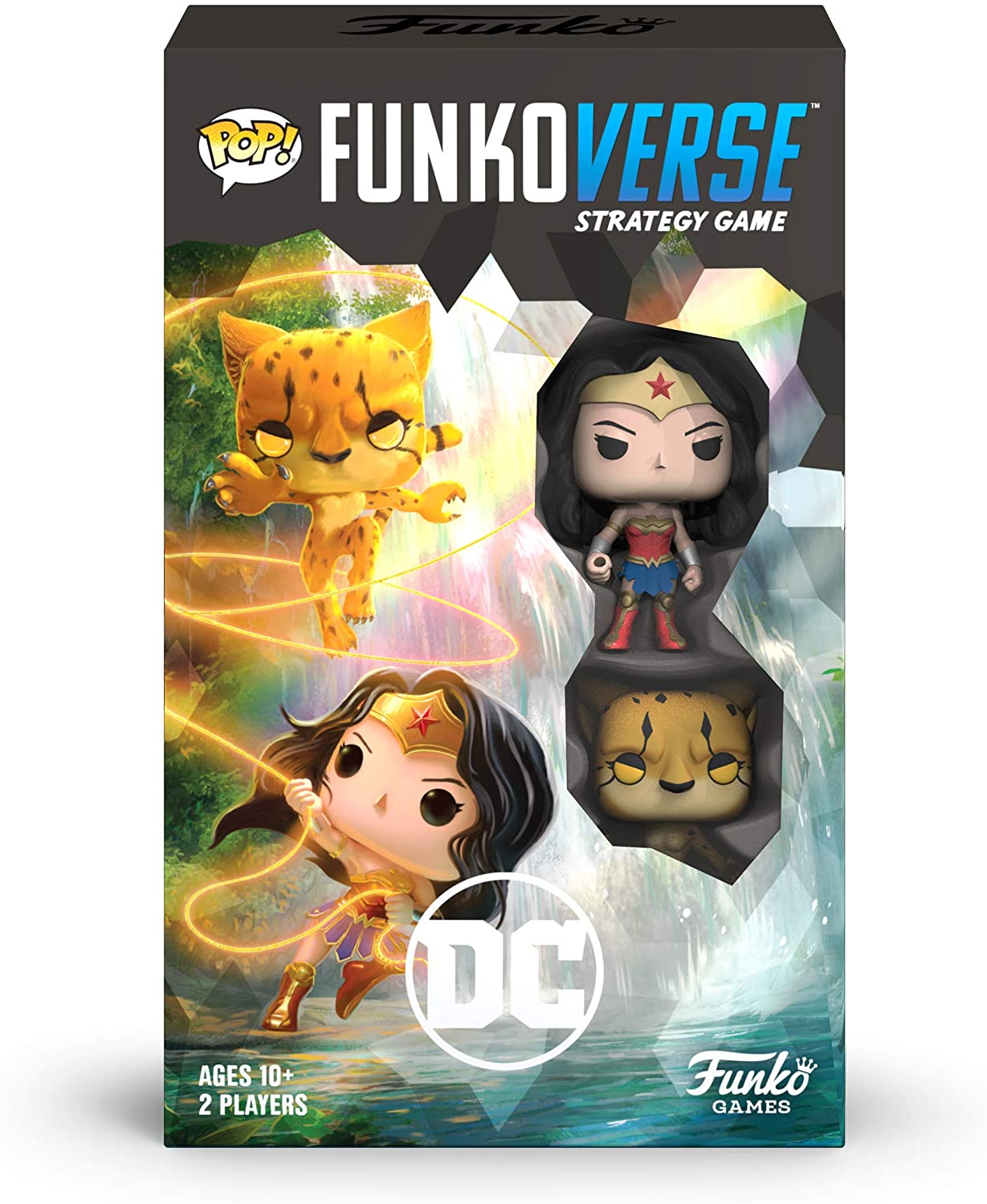 Pop! Funkoverse: DC Comics 102 - 2 - Pack Wonder Woman and The Cheetah - Fundom