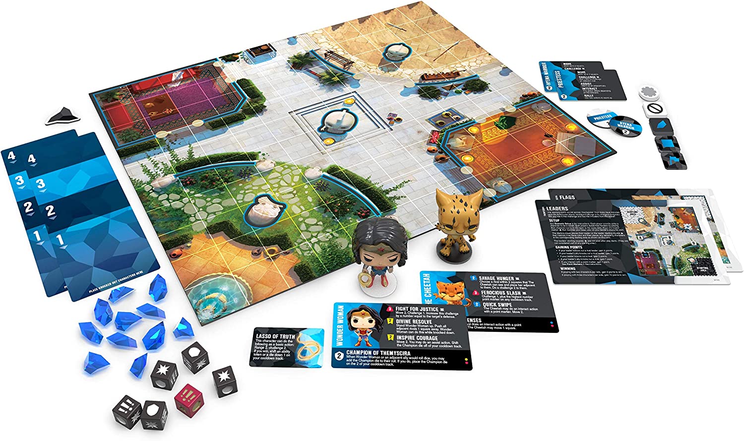 Pop! Funkoverse: DC Comics 102 - 2 - Pack Wonder Woman and The Cheetah - Fundom