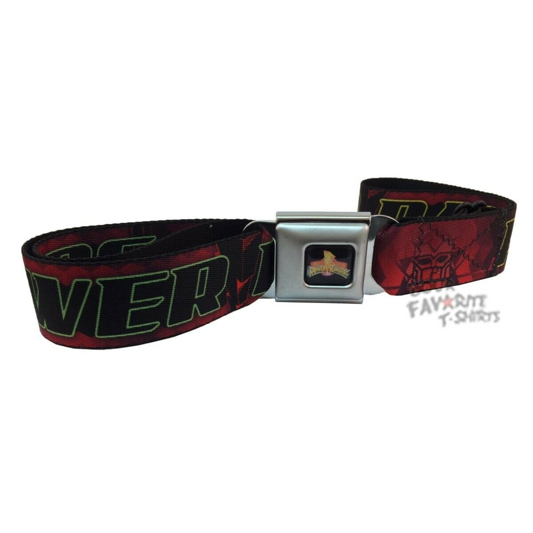 Power Rangers Logo With Zord Seatbelt Belt - Fundom