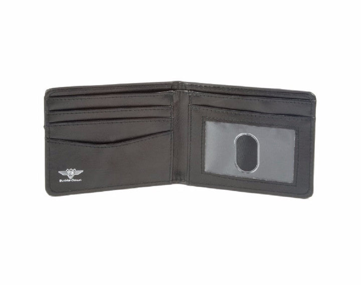 Punisher Marvel Comics White Skull Logo On Black Bi - Fold Wallet - Fundom