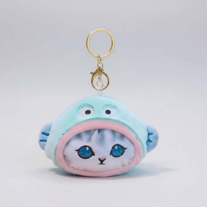 Mofusand Sanrio Hangyodon Coin Purse Keychain - Fundom