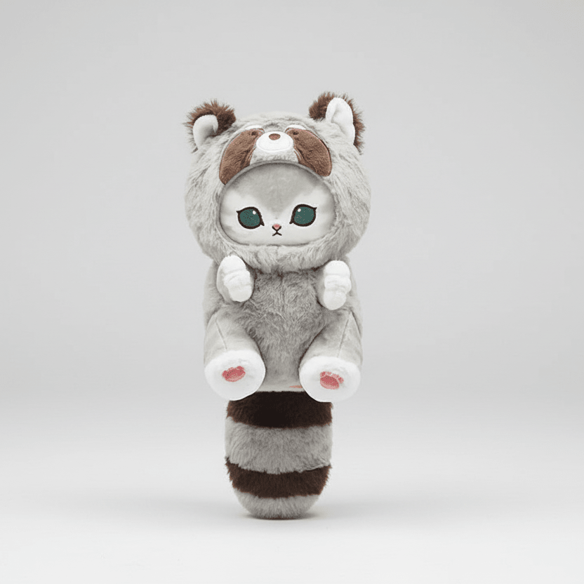 Mofusand Kawaii Raccoon Cat Plush 9" - Fundom